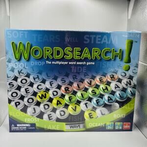 WordSearch! The Multiplayer Word Search Game Goliath. NEW. Sealed!